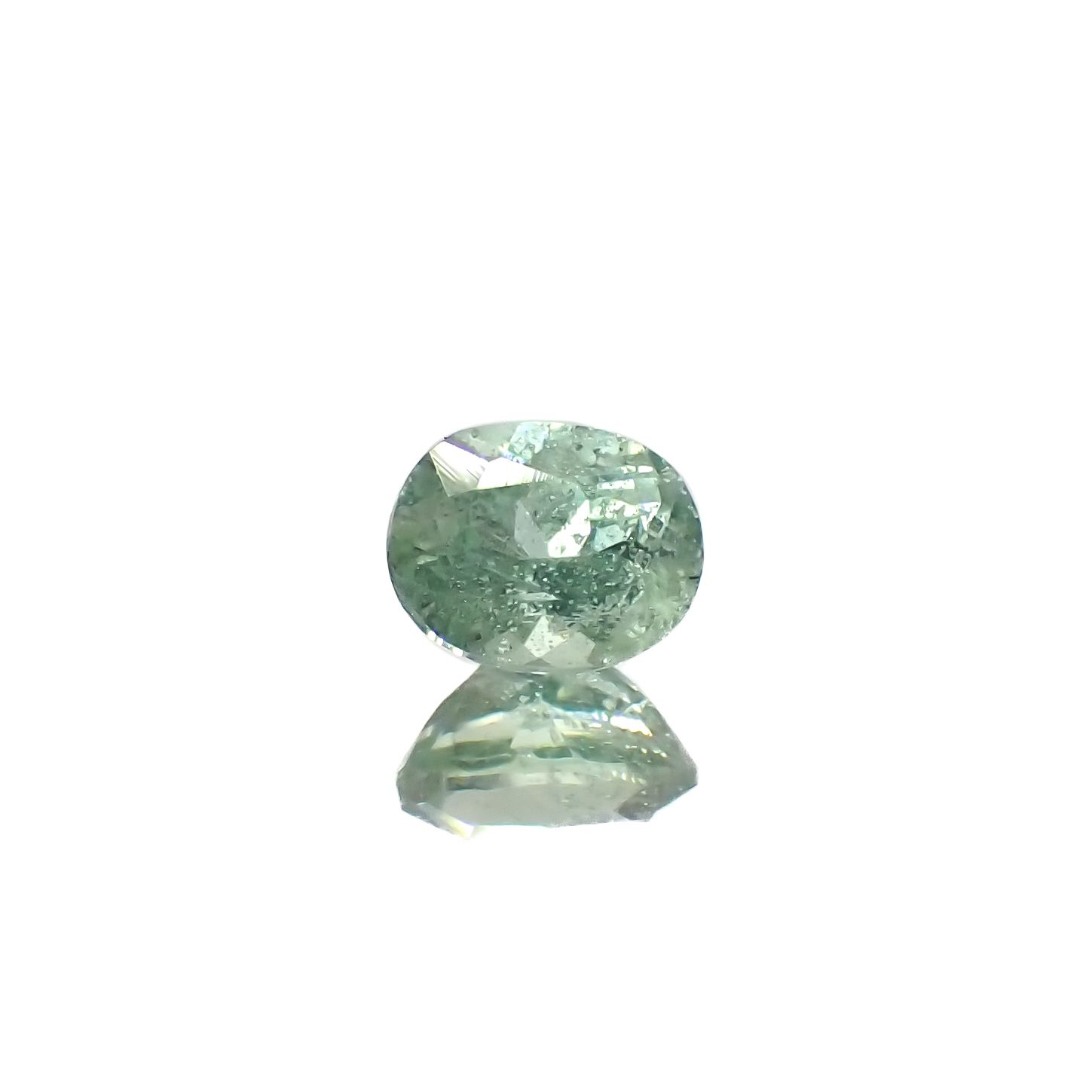 バナジウムコーネルピン(宝石名コーネルピン)タンザニア産 0.43ct 識別済[240326552]4.9x3.9mm前後