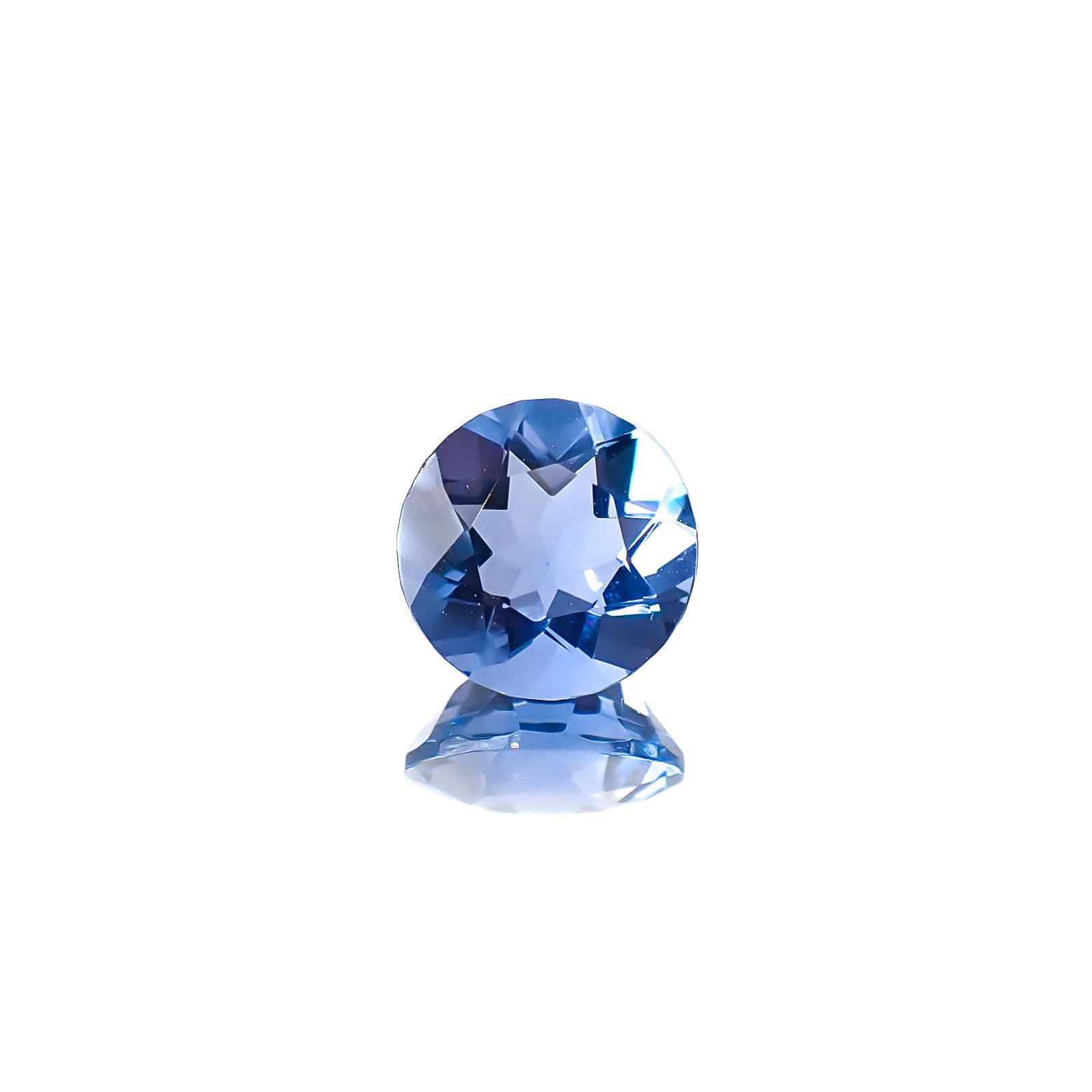 カラーチェンジフローライト ブラジル産 2.18ct [241229644]8.1x8.1mm前後