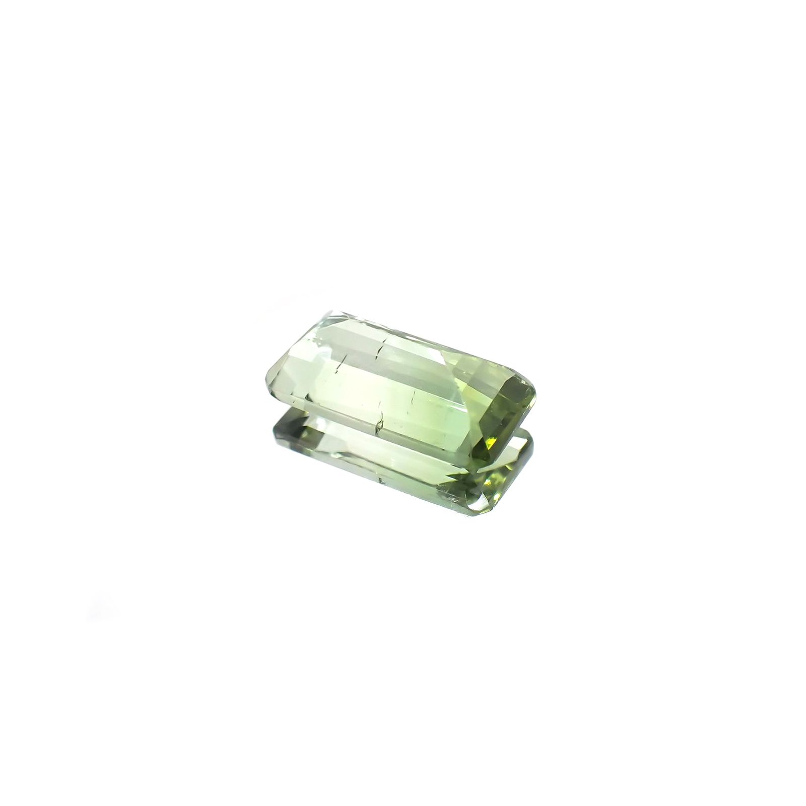 パーティカラートルマリン(宝石名パーティカラード・トルマリン) ブラジル産 1.778ct ソ付(彩珠)[210711888]10.4×5.2mm前後