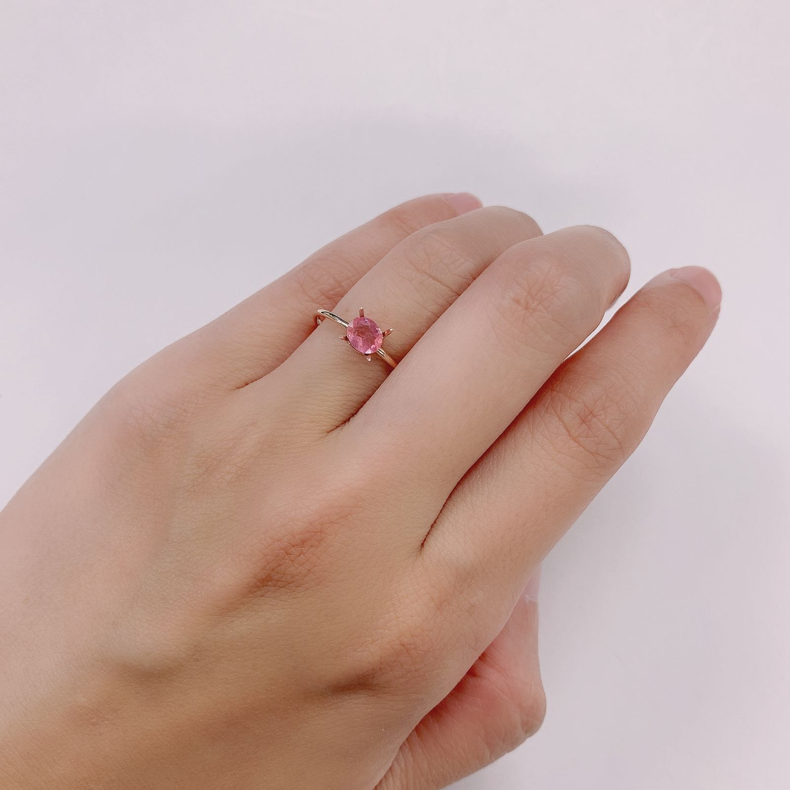 ペツォッタイト ソーティング付き マダガスカル産 ルース 0.347ct[210812614]5.1×4.2mm前後
