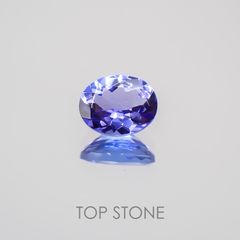 タンザナイト(ゾイサイト) タンザニア産 ルース 0.36ct[210510075]5×3.9mm前後