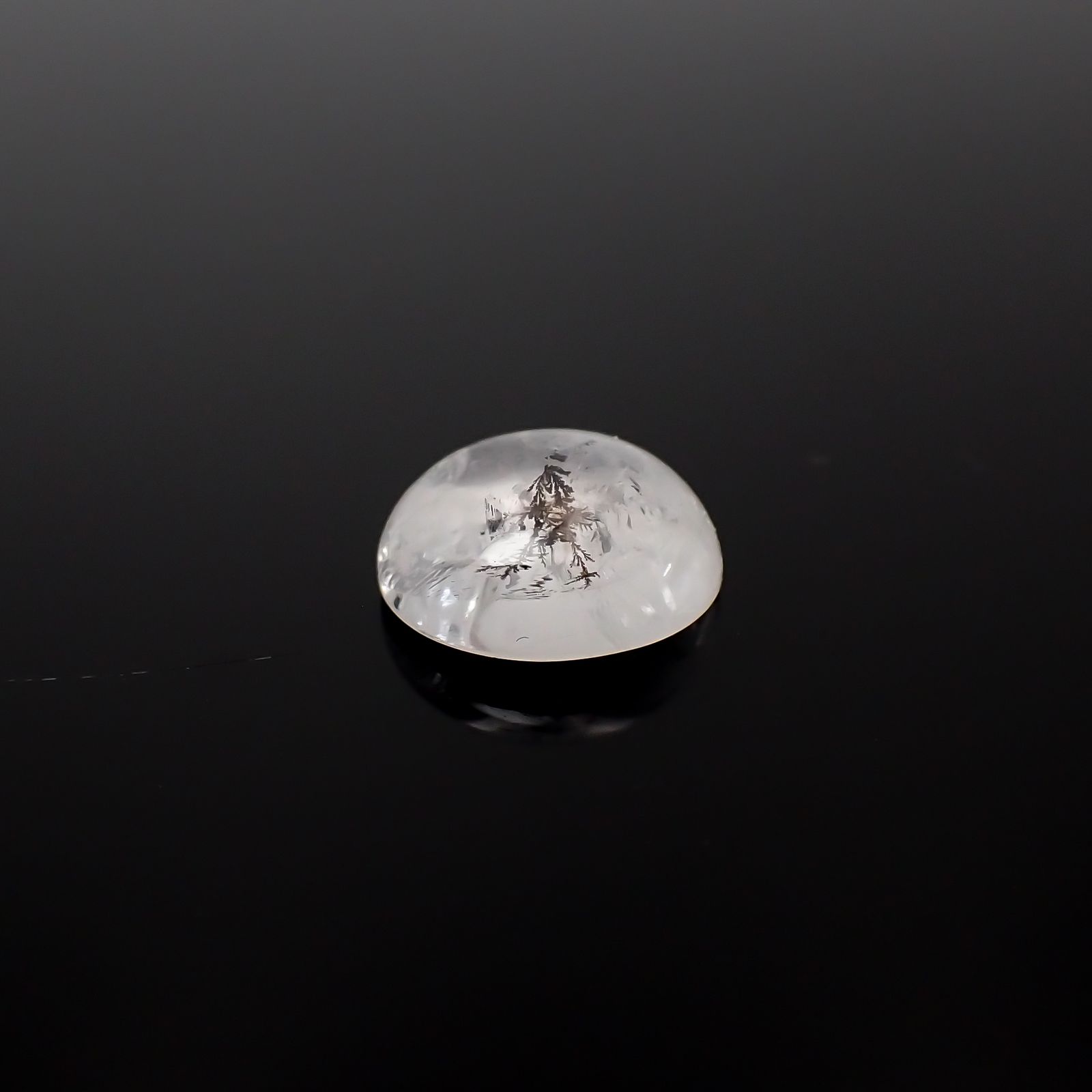 デンドリチッククォーツ ブラジル産 3.01ct[231225132]9.9x9.9mm前後