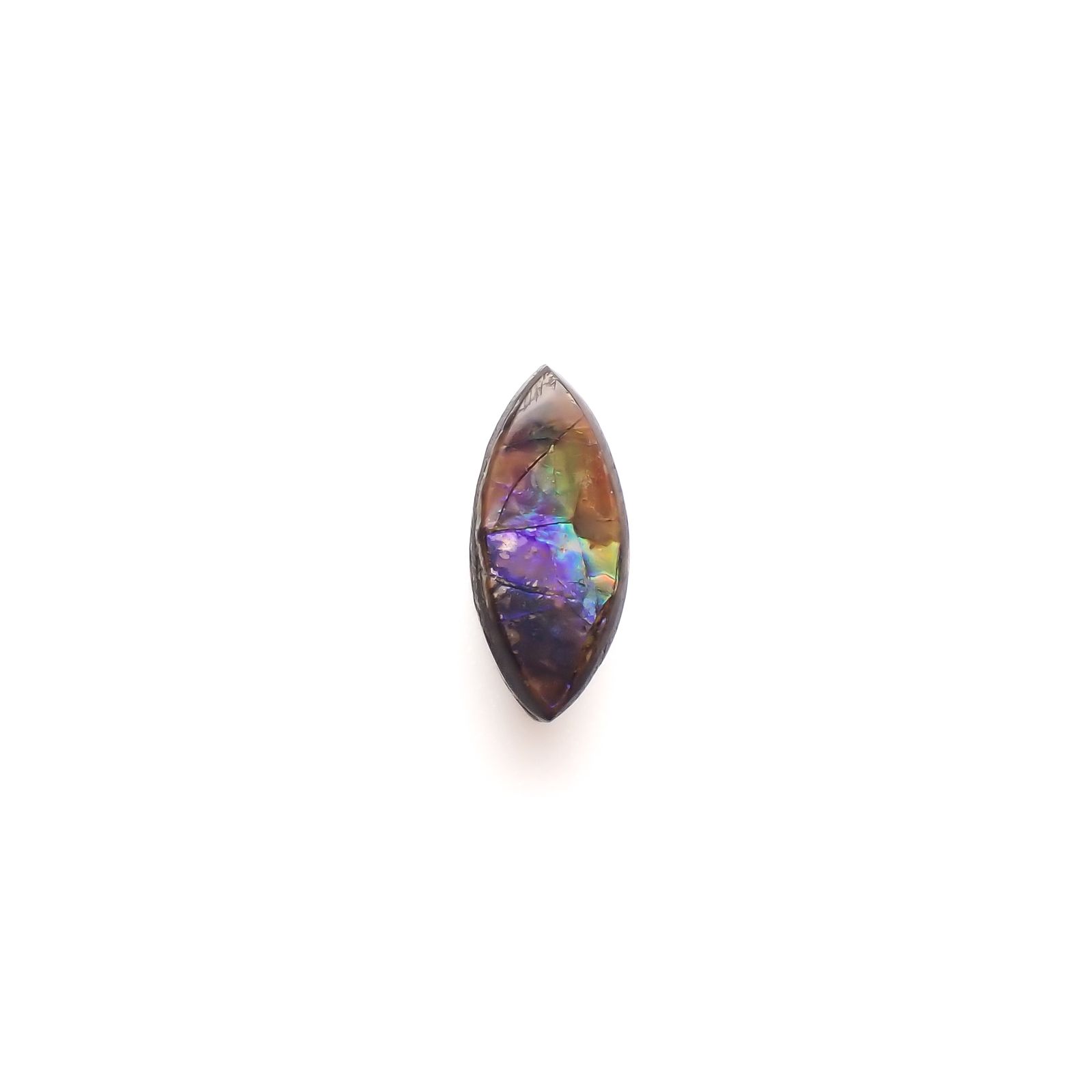 アンモライト トリプレット カナダ産 1.69ct[230823117]10.9x4.7mm前後