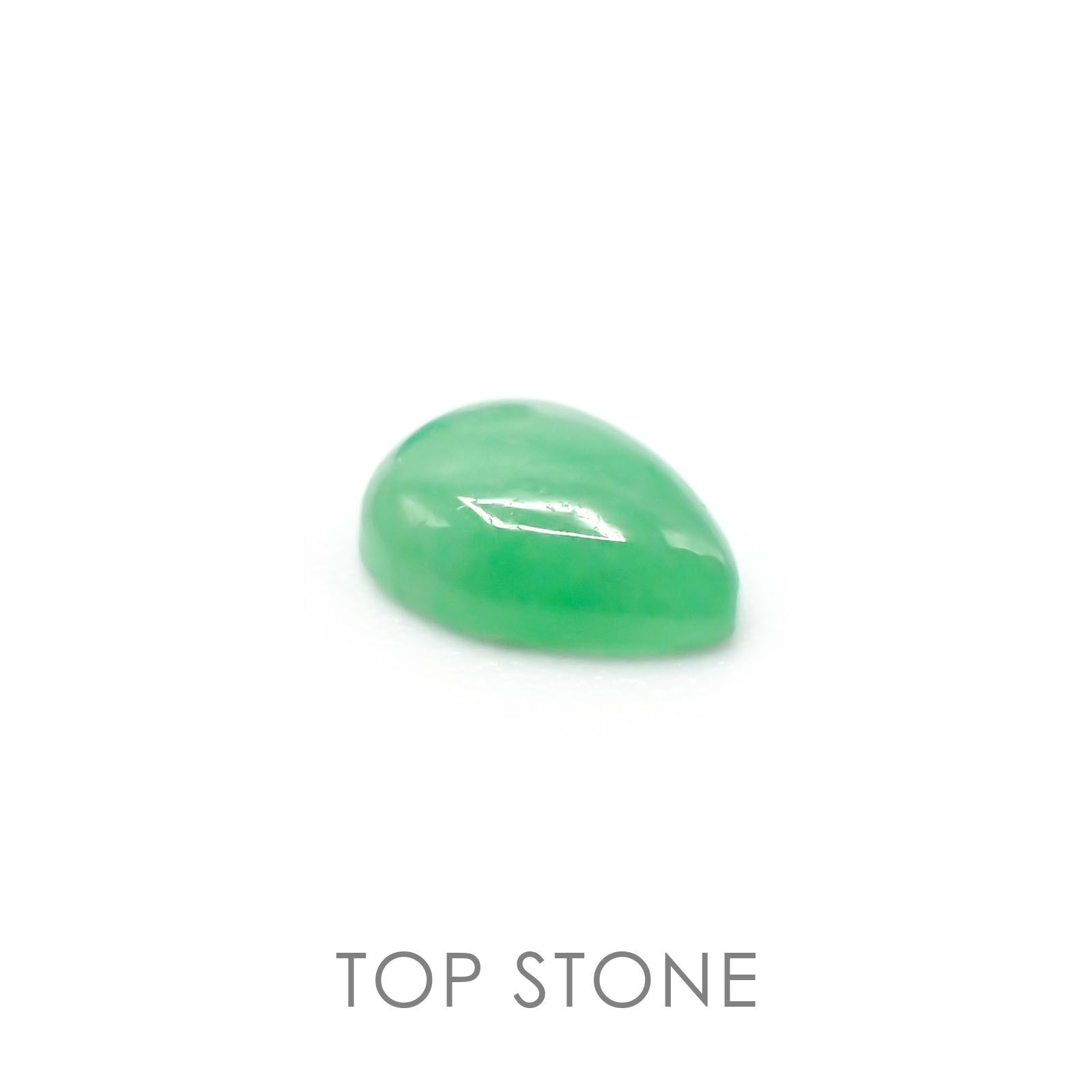 翡翠 ビルマ産 ルース 0.71ct[20106813]6.9×4.9mm前後
