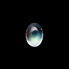 レインボームーンストーン(宝石名アンデシン)インド・タミルナードゥ州産 0.79ct 識別済[220515821]6.7x5.1mm前後
