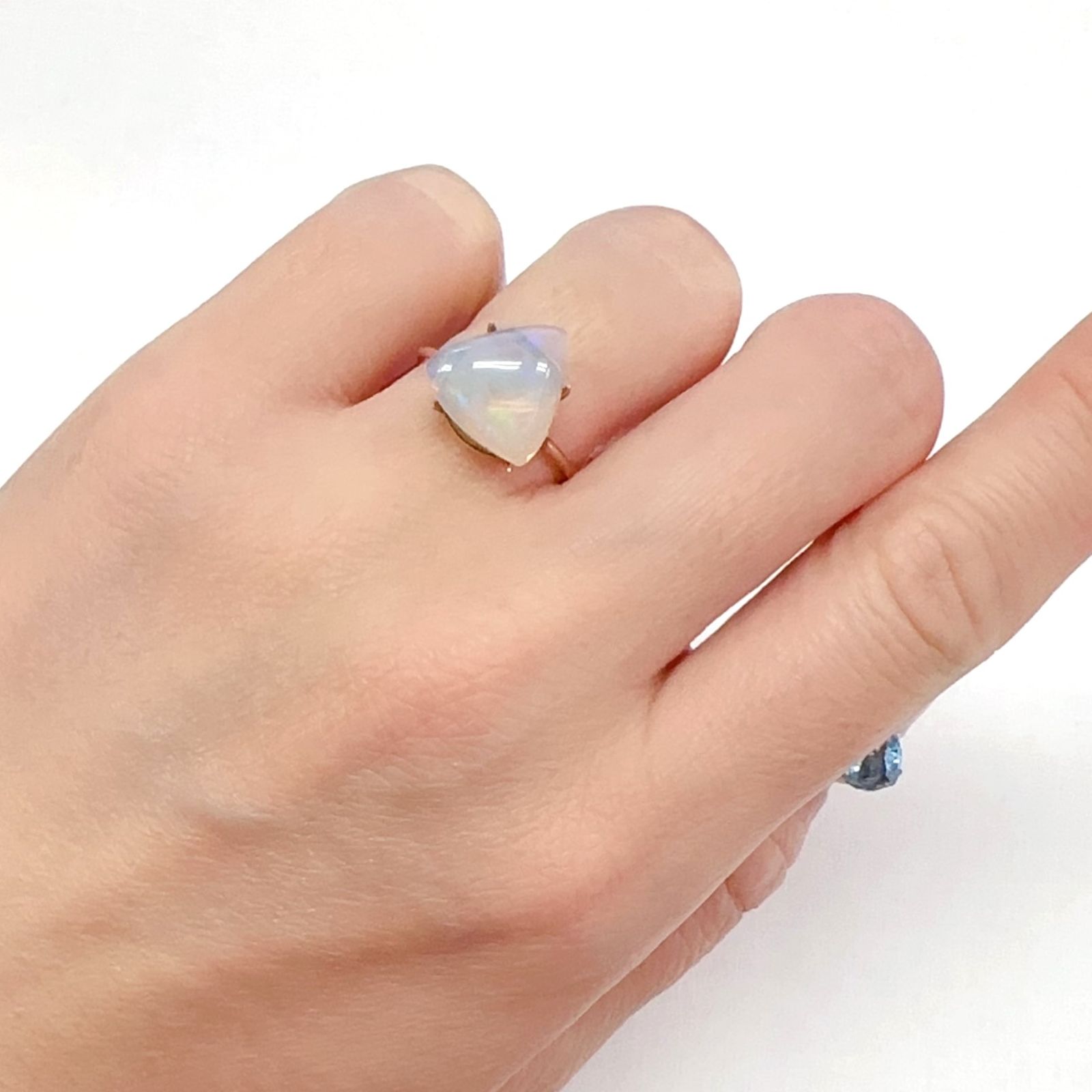 ハニカムオパール エチオピア産 2.85ct[240427145]11.6x11.6mm前後