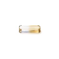 バイカラーシトリン ブラジル・ミナスジェライス州産 7.16ct[240326456]20.5x7.6mm前後