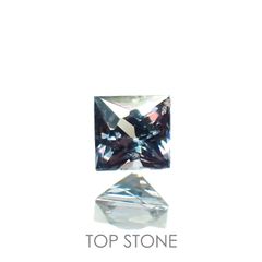 ◇プリンセスカット◇カラーチェンジガーネット アレキタイプ(宝石名ガーネット)マダガスカル・ベキリー産 0.10ct 識別済[221219412]2.4x2.4mm前後