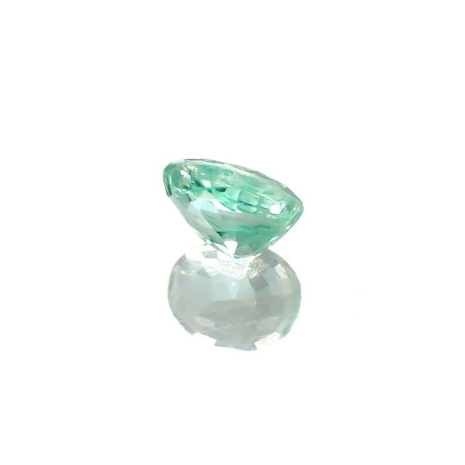 パステルカラーエメラルド コロンビア産 0.35ct [250817226]5x3.9mm前後