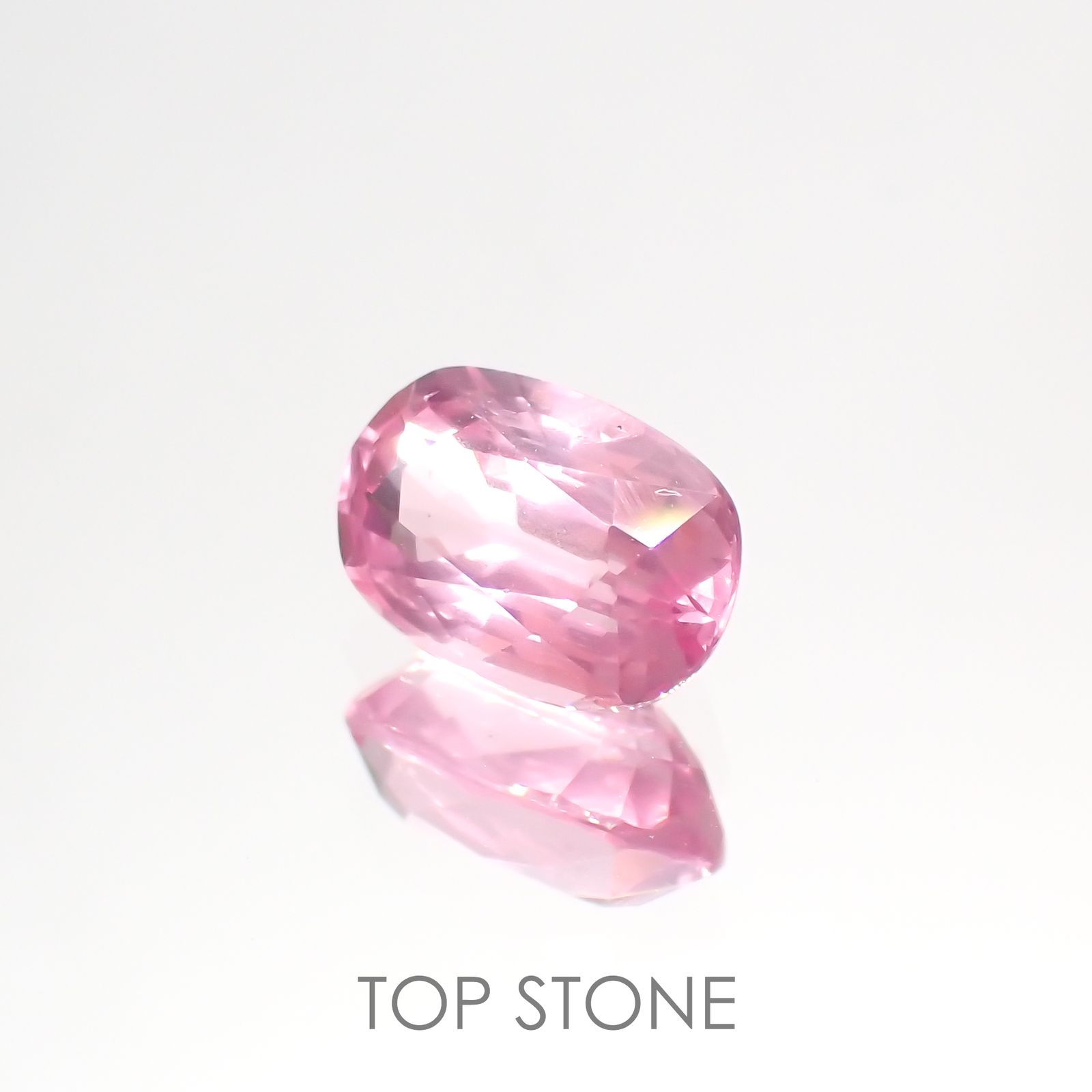 ピンクスピネル(宝石名ピンク・スピネル) タンザニア産 1.248ct ソ付