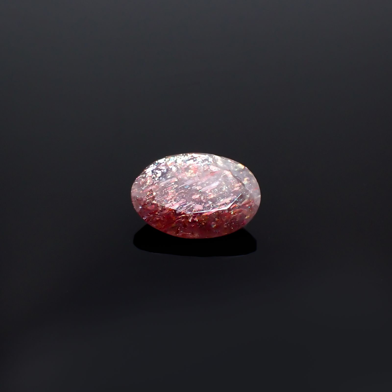 ブラッドショットアイオライト インド産 1.47ct[240125369]9.9x6.8mm前後