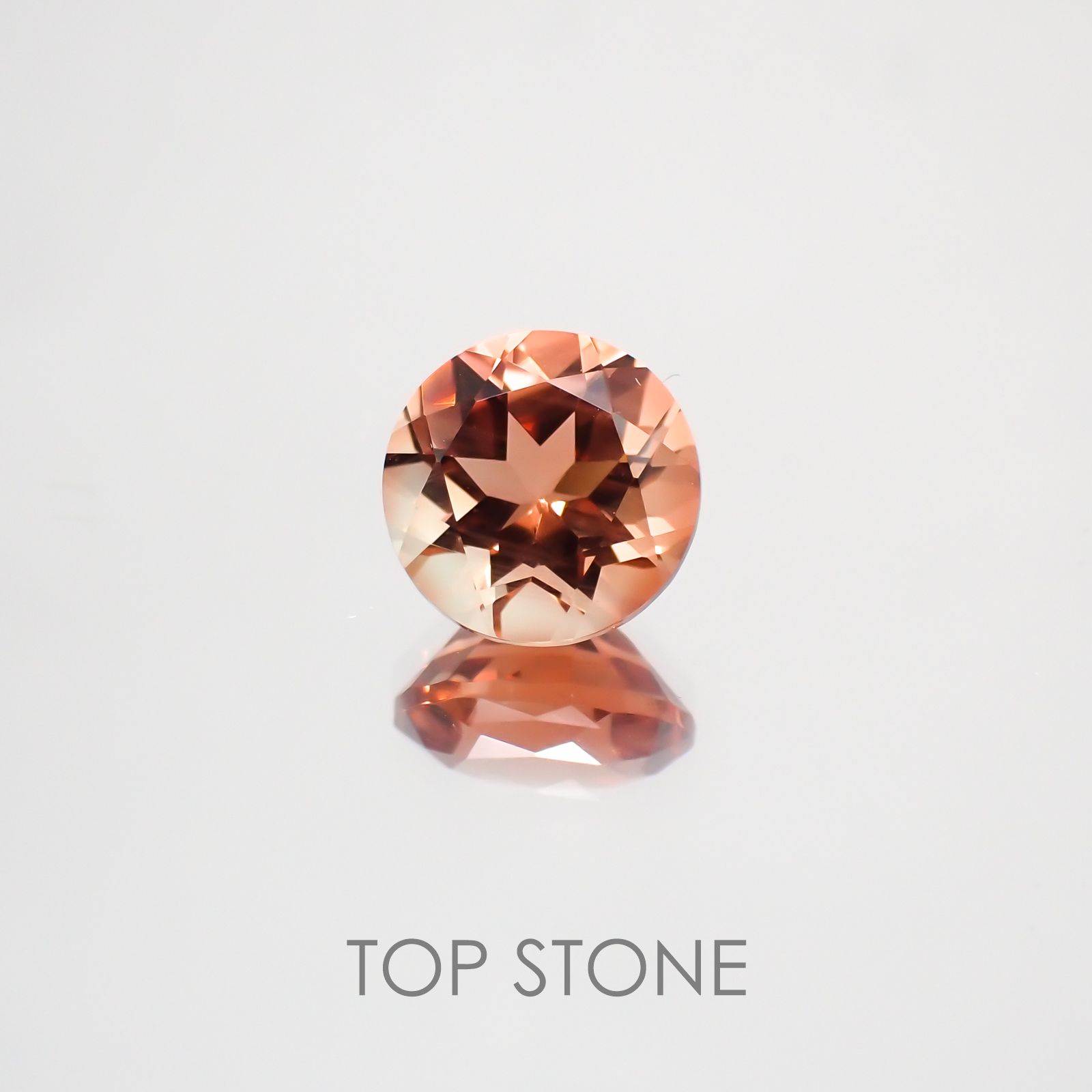 オレゴンサンストーン(宝石名ラブラドライト) アメリカ・オレゴン州産 1.27ct 識別済[210410383]7.1×7.1mm前後
