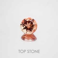 オレゴンサンストーン(宝石名ラブラドライト) アメリカ・オレゴン州産 1.27ct 識別済[210410383]7.1×7.1mm前後