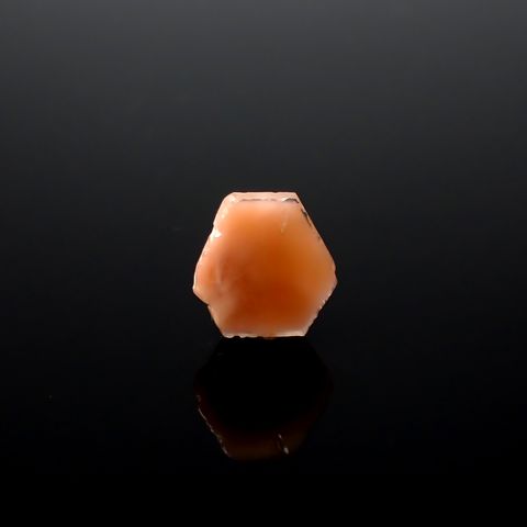 ファントムクォーツ 原石スライス ブラジル産 6.22ct [250330076]16.2x13.7mm前後