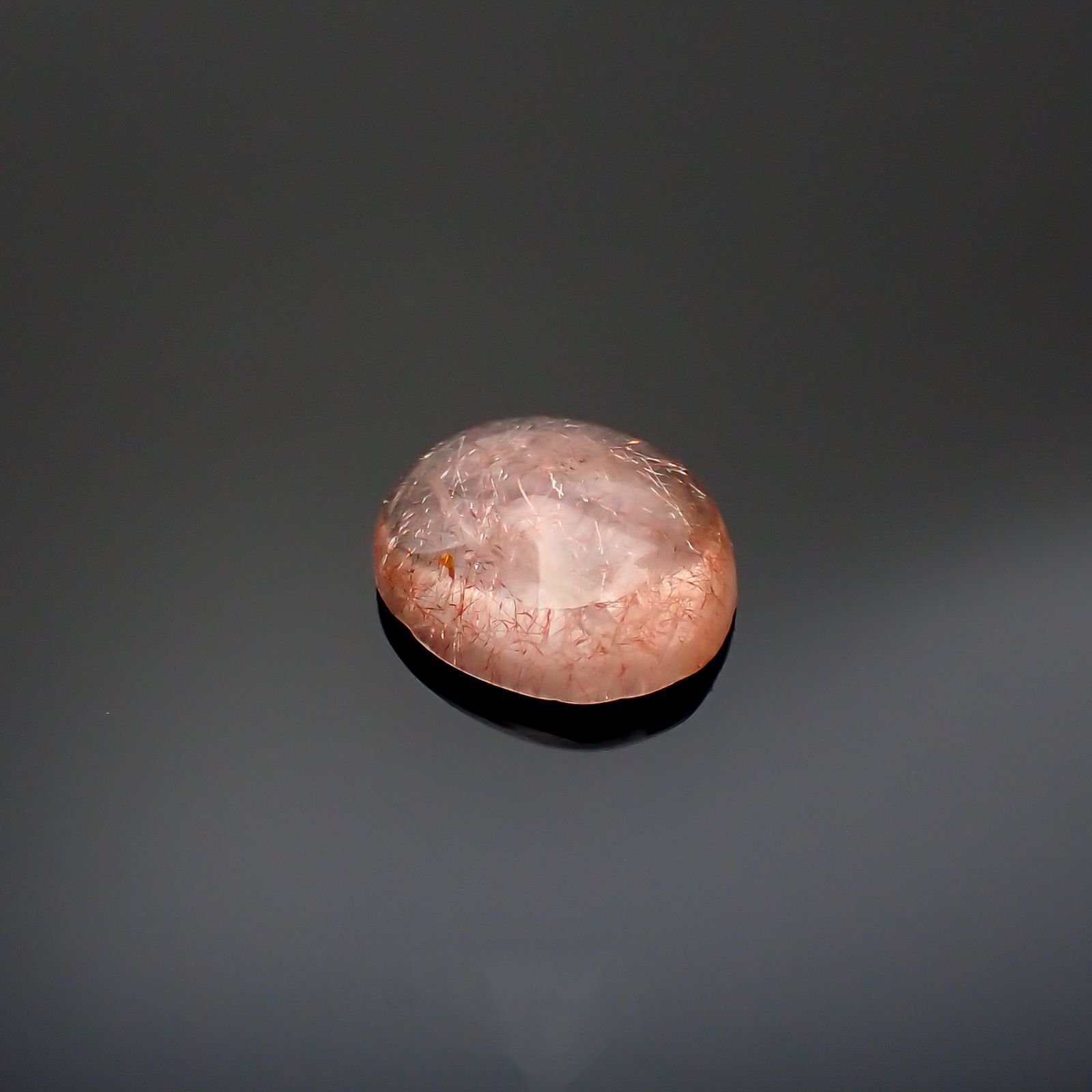ストロベリークォーツ カザフスタン産 1.73ct[220616697]8.9x7.6mm前後