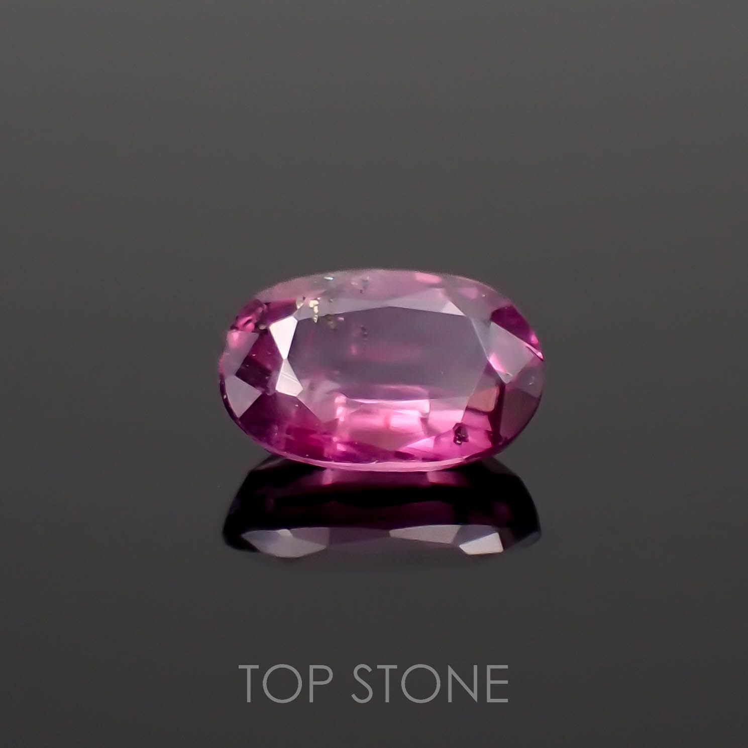 パープルサファイア パキスタン・カシミール産 0.56ct[230119864]5.7x3.9mm前後