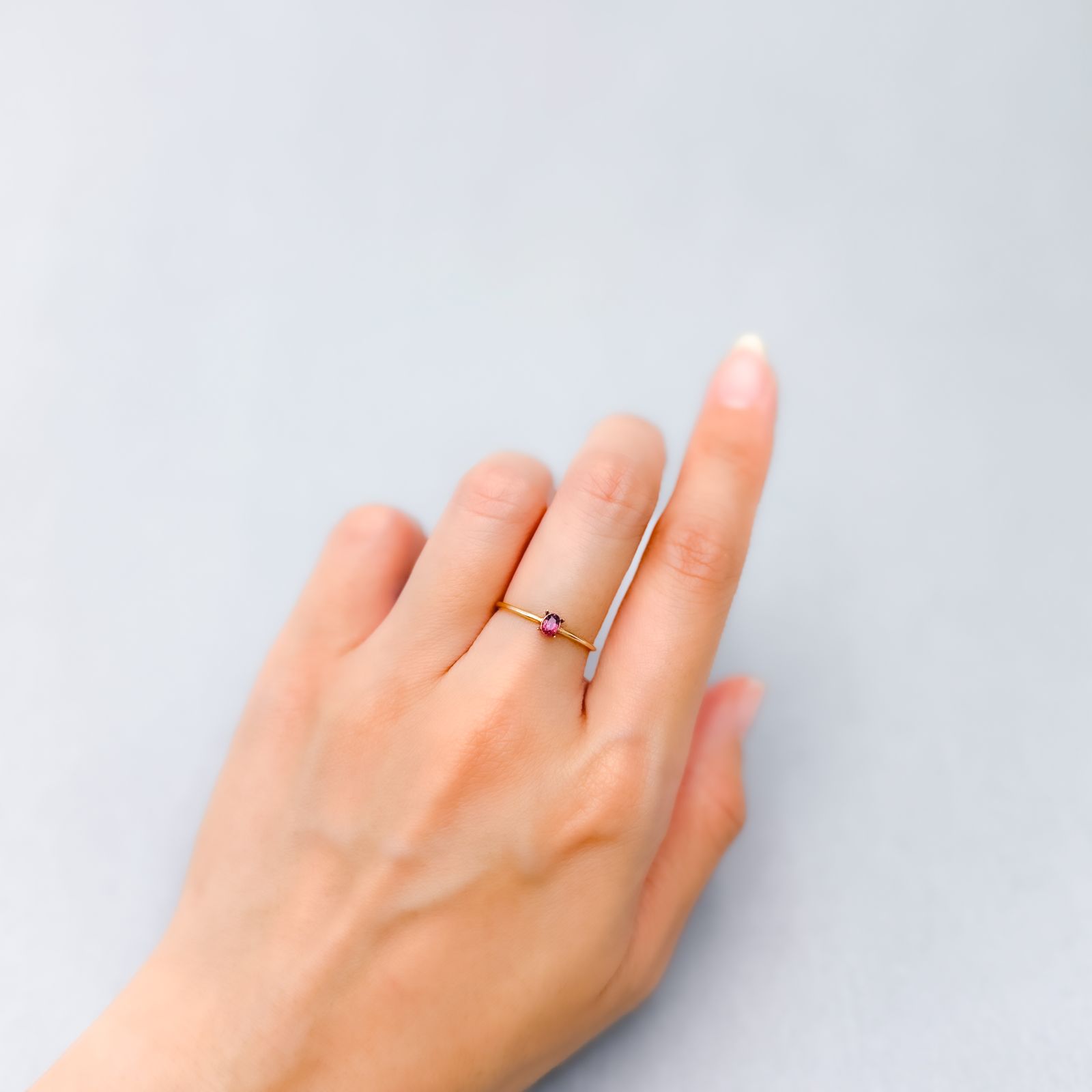 ルビー ビルマ/モザンビーク産 0.15ct [250630508]3.6x2.5mm前後
