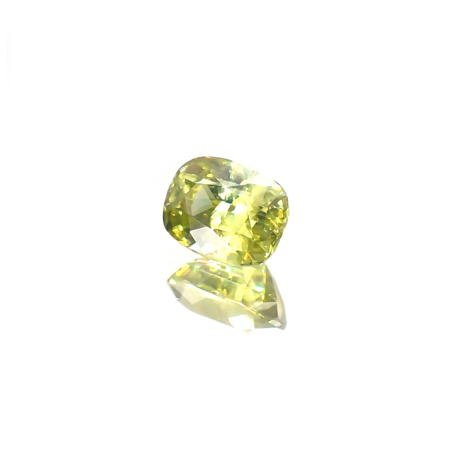 スフェーン(宝石名スフェーン) マダガスカル産 1.000ct ソ付(彩珠)[210712176]6.6×4.9mm前後