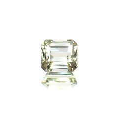 グリーントルマリン(宝石名トルマリン) ルワンダ産 ソ付(彩珠) 1.486ct / 6.8x6.1mm前後 [211013639]