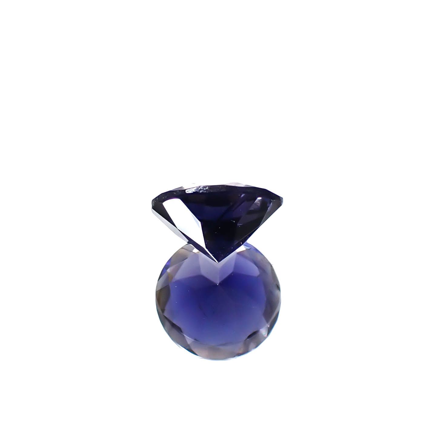 アイオライト タンザニア産 0.95ct [250430270]7.1x7.1mm前後
