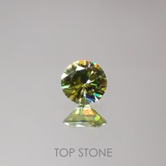 スフェーン(宝石名スフェーン)マダガスカル産 0.25ct 識別済[220616550]4x4mm前後