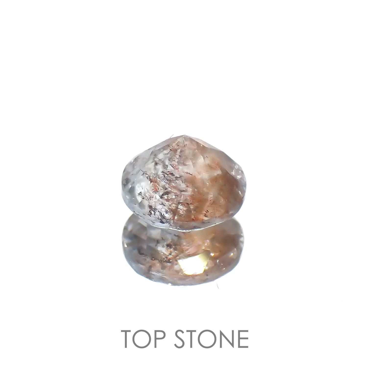 アベンチュリンアクアマリン ナイジェリア産 0.49ct[221018367]5.1x5.1mm前後