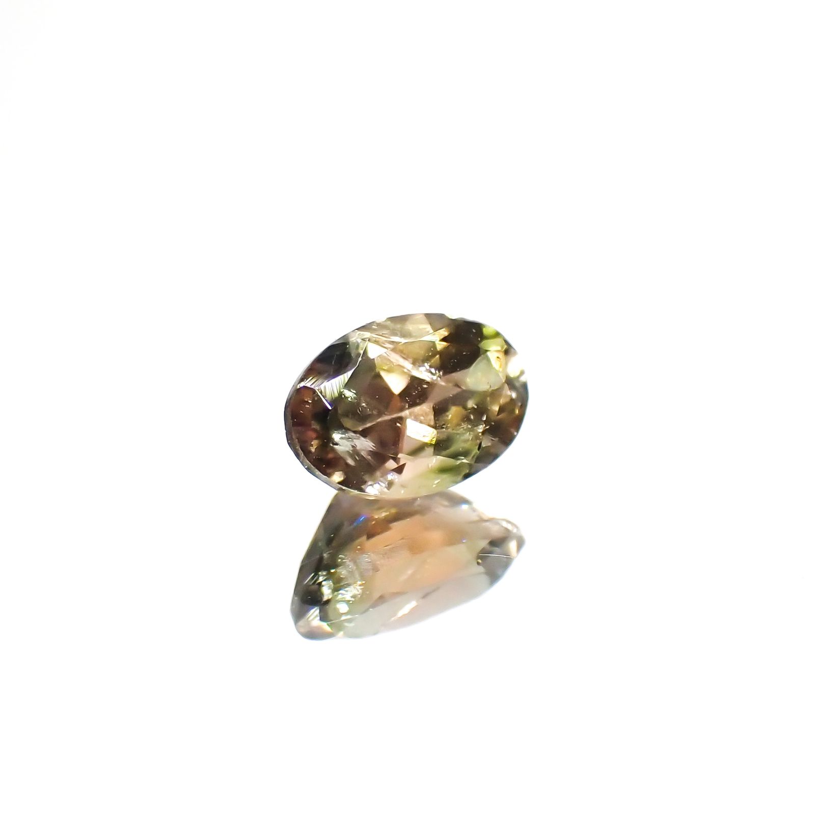 バイカラートルマリン コンゴ産 0.51ct[231224491]5.8x4mm前後