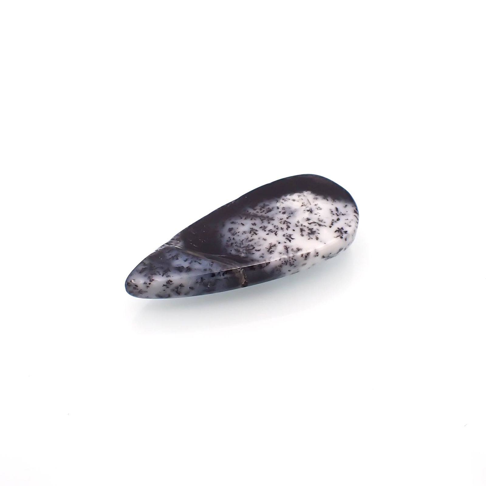 デンドリチックオパール ブラジル産 18.63ct[230722766]31.8x14mm前後
