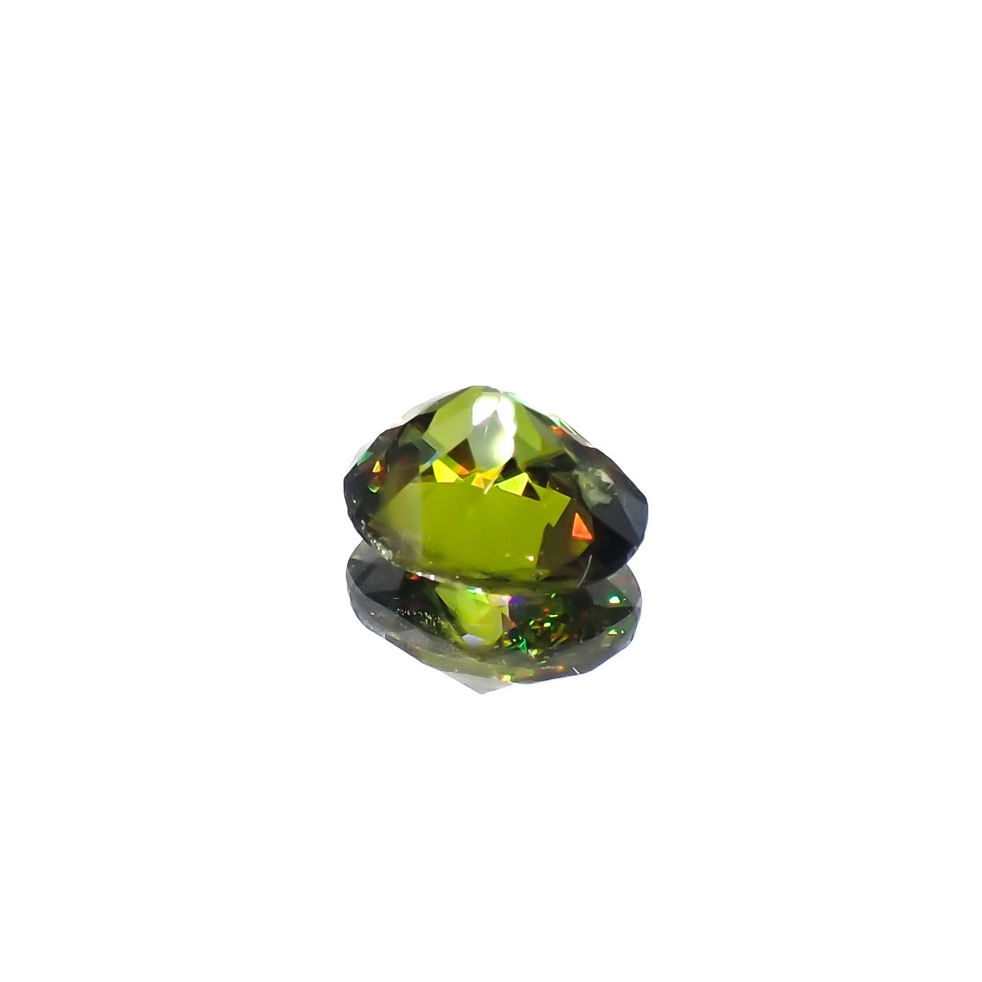 カラーチェンジスフェーン パキスタン産 1.52ct[231224768]7.7x6.4mm前後