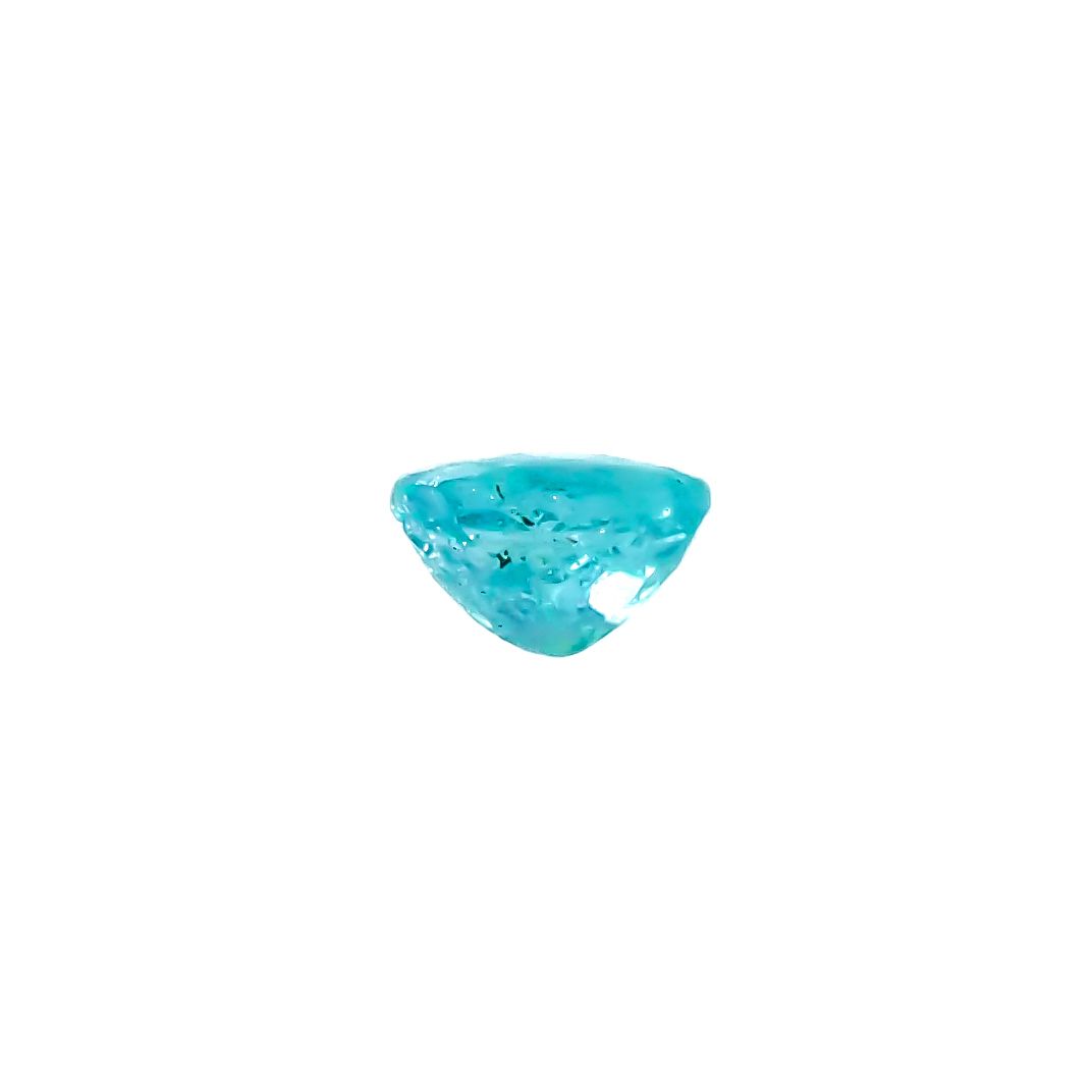 パライバトルマリン ブラジル・パライバ州バターリャ鉱山産 0.078ct[240125589]3x2.2mm前後