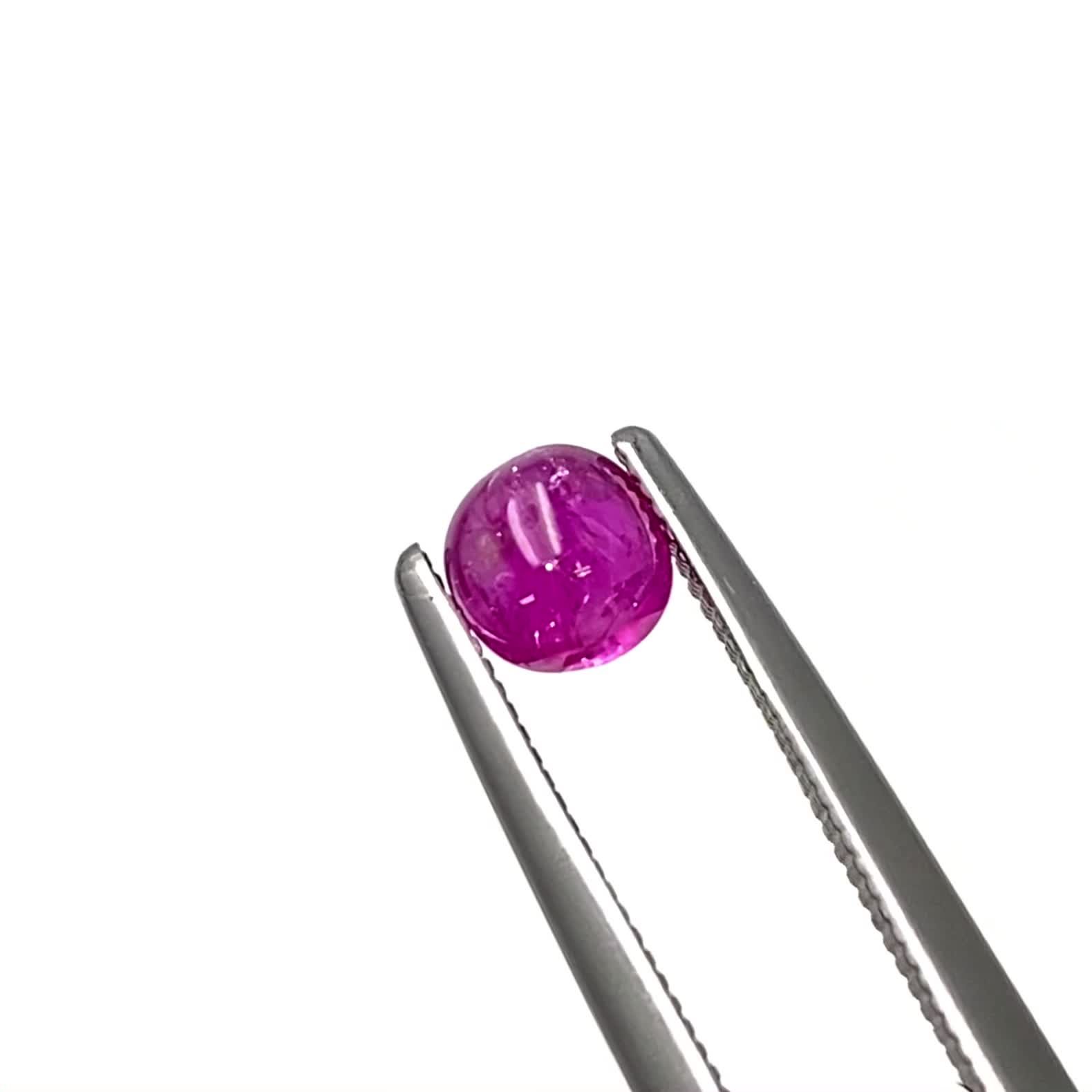 ルビー様の専用出品 中古】PT950 RUBY ビルマ産非加熱ルビーリング R0.77ct D0.70ct