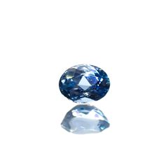 タトゥーアクアマリン ブラジル・ミナスジェライス州タトゥー鉱山産 0.083ct[240226063]3x2.4mm前後