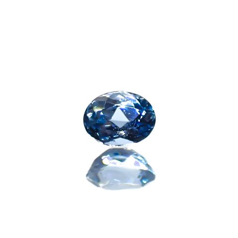 タトゥーアクアマリン ブラジル・ミナスジェライス州タトゥー鉱山産 0.083ct[240226063]3x2.4mm前後