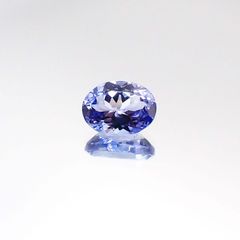 タンザナイト(宝石名タンザナイト)タンザニア産 1.71ct 識別済[230723003]8.4x6.4mm前後