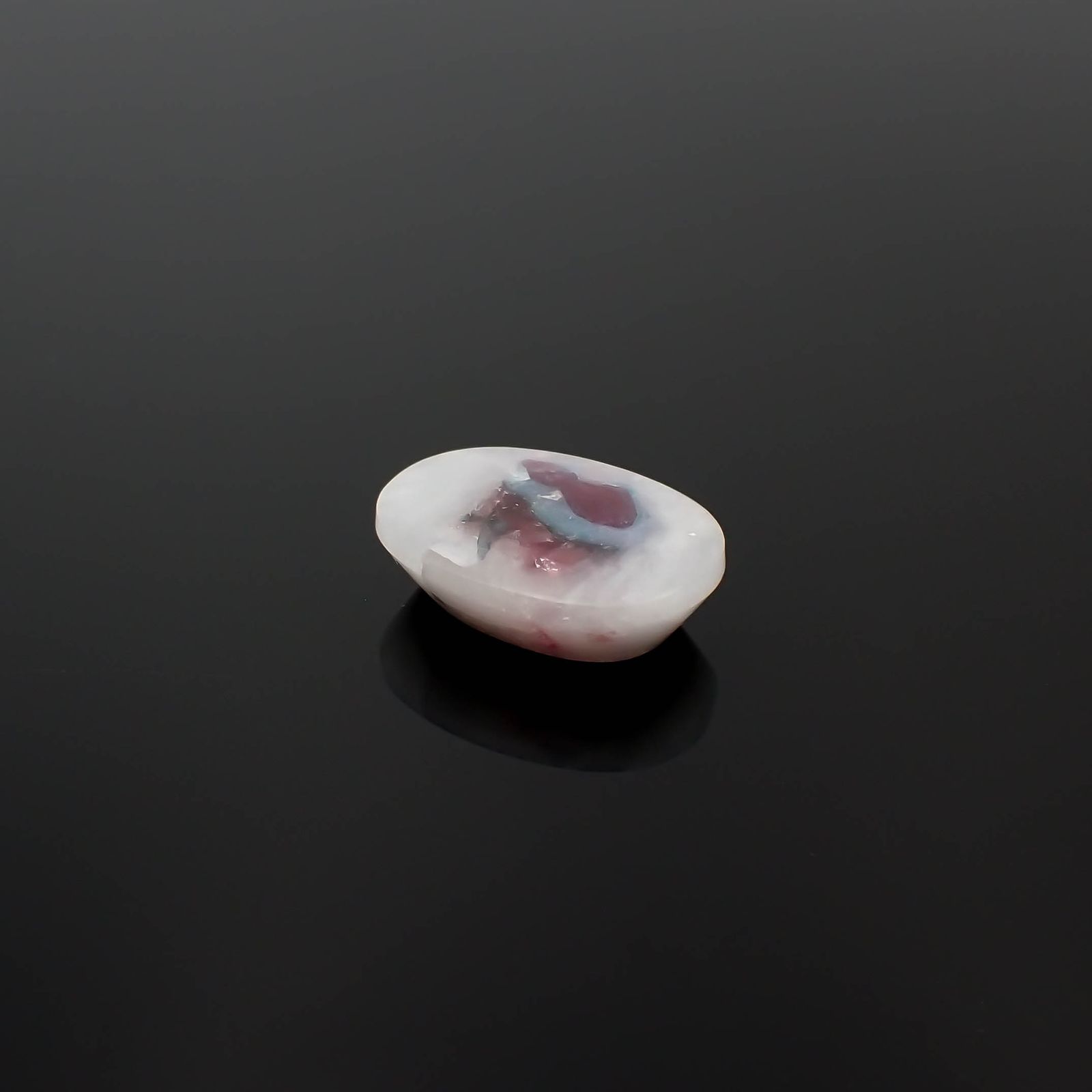 パライバトルマリンインクォーツ ブラジル産 12.95ct[240427096]19.1x13.7mm前後