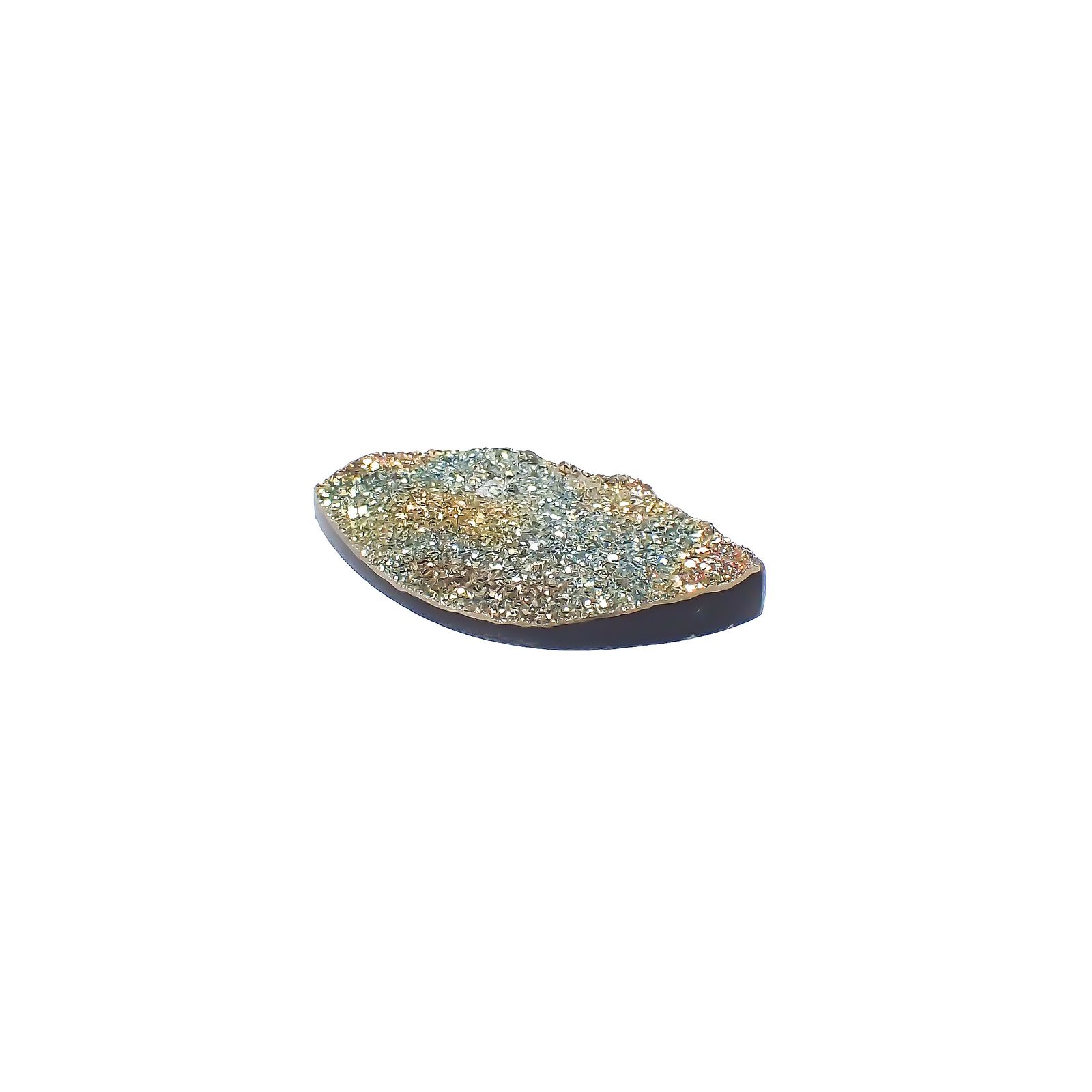レインボーパイライト 原石 ロシア産 21.96ct[240326435]33.3x17.1mm前後