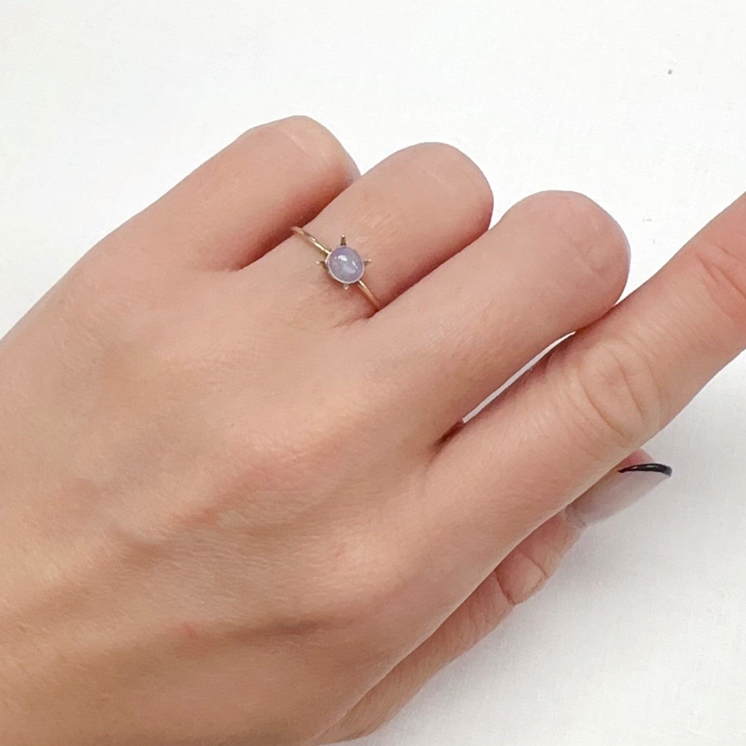 ウォーターオパール メキシコ産 0.23ct[240226219]5x4.4mm前後