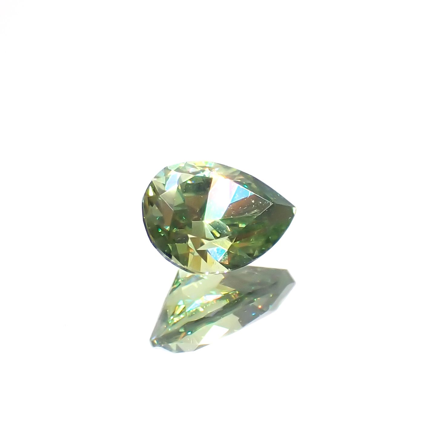 デマントイドガーネット ロシア産 0.31ct[231023654]4.9x3.6mm前後