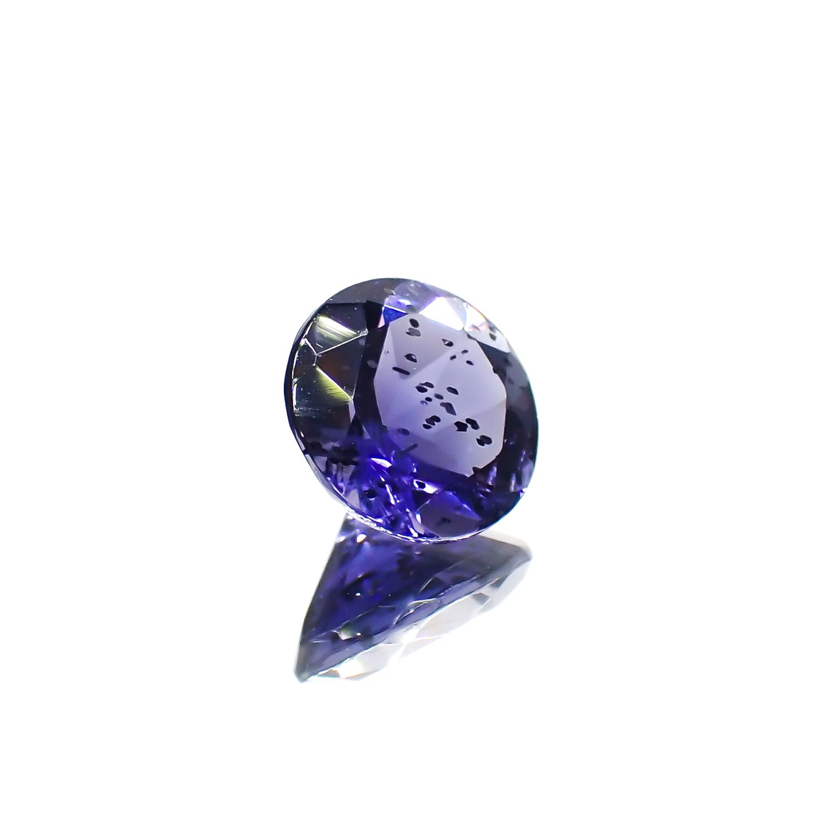 アイオライトサンストーン インド/ブラジル産 0.64ct[230923331]6.1x6mm前後
