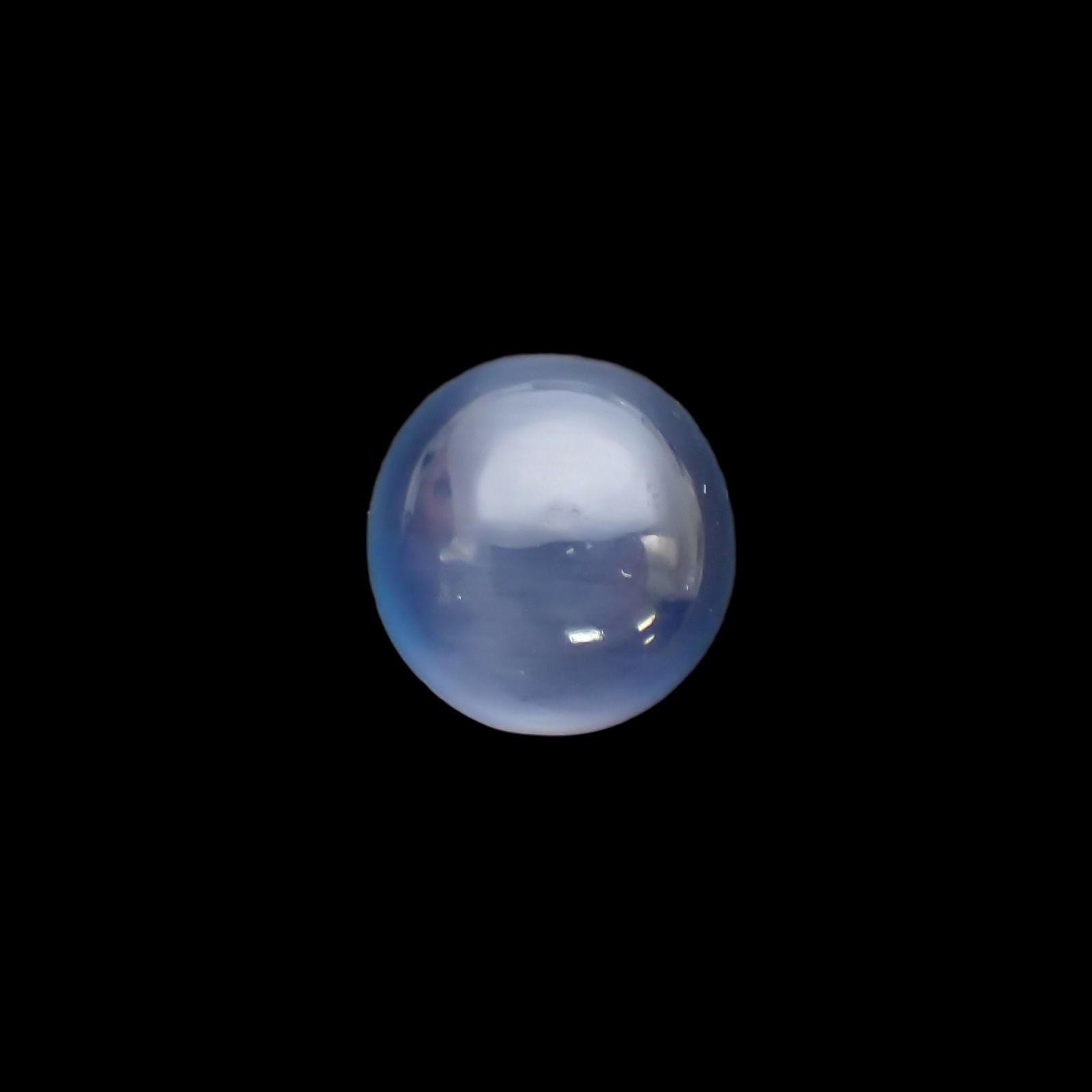 アパタイトキャッツアイ(宝石名アパタイト)マダガスカル産 6.61ct 識別済[230823092]11.8x11.3mm前後