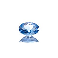 アクアマリン サンタマリアカラー ナイジェリア産 0.32ct [250329943]6x3.9mm前後