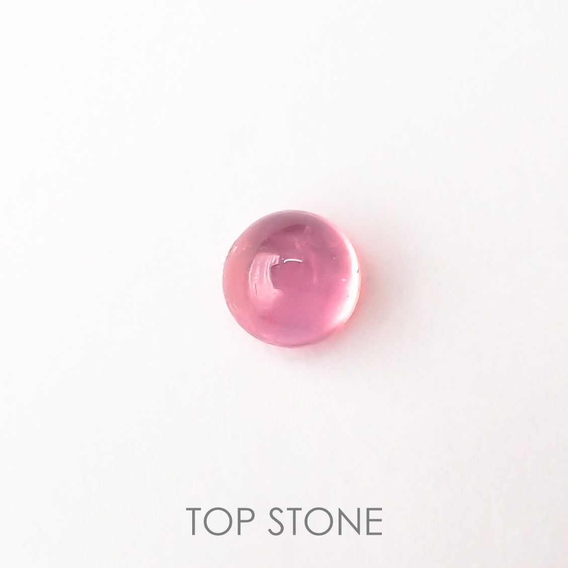 ペツォッタイト(ラズベリル) マダガスカル産 ルース 0.43ct[210410667]4.5×4.4mm前後