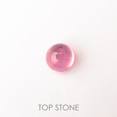 ペツォッタイト(ラズベリル) マダガスカル産 ルース 0.43ct[210410667]4.5×4.4mm前後