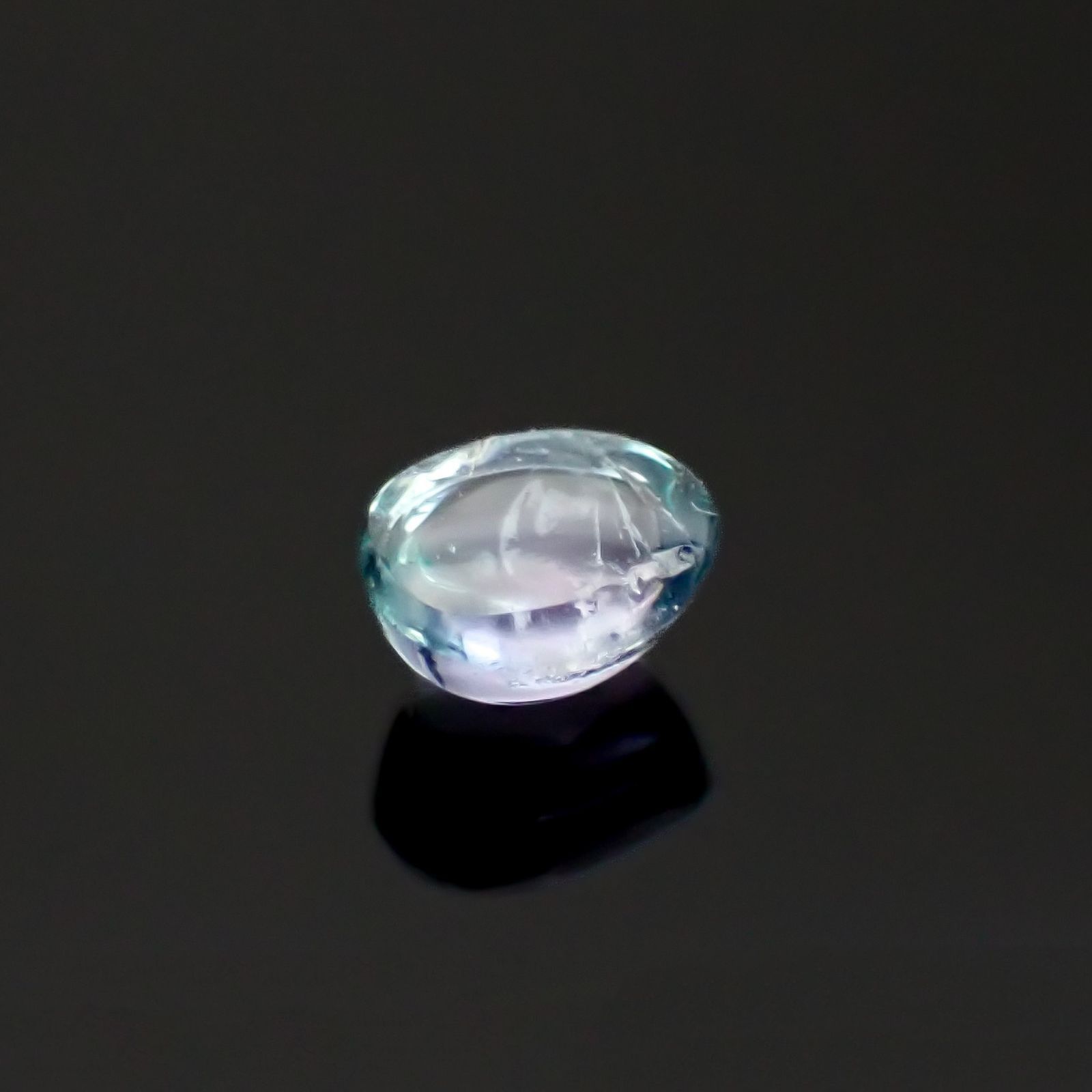 ブルーコーネルピン(宝石名コーネルピン)タンザニア産 0.19ct 識別済[220817348]3.6x2.9mm前後