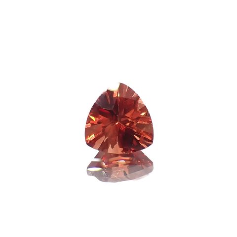 ◇チェッカーカット◇アンデシン(宝石名アンデシン/ラブラドライト)チベット産 0.67ct 識別済[240225968]6x6mm前後