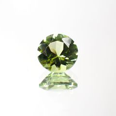 ペリドット(宝石名ペリドット) パキスタン産 1.30ct 識別済[211013083]7.0×7.0mm前後