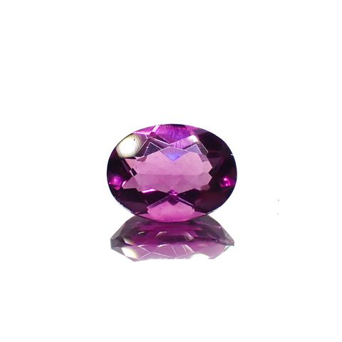 ピンクパープルフローライト 中国産 1.44ct[221018443]8.2x6.2mm前後