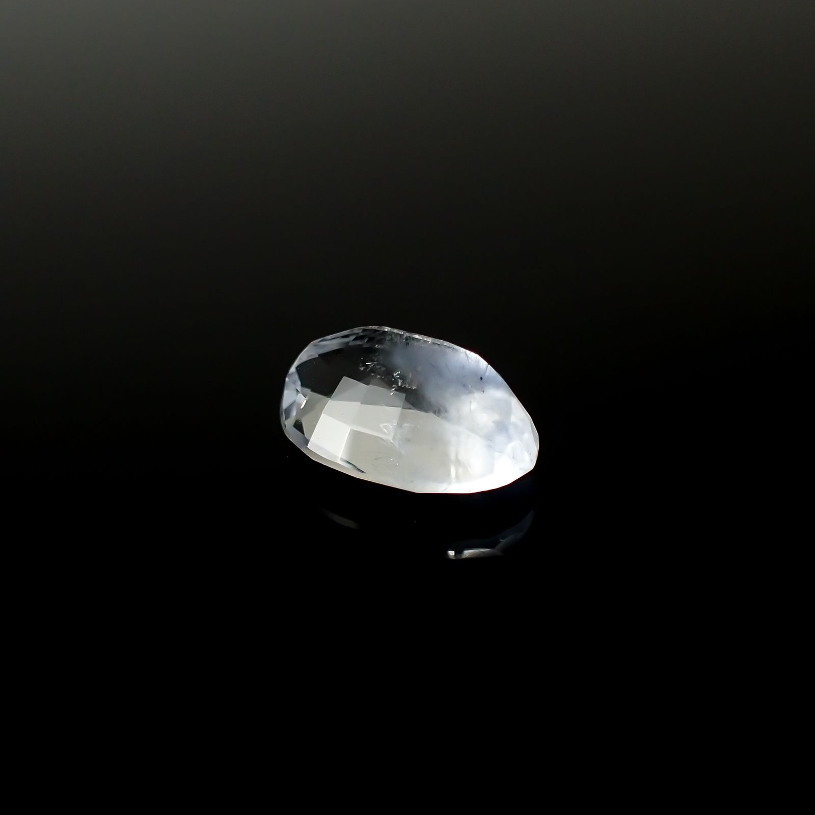 デュモルチェライトインクォーツ ブラジル産 2.19ct[240125651]10.4x7mm前後