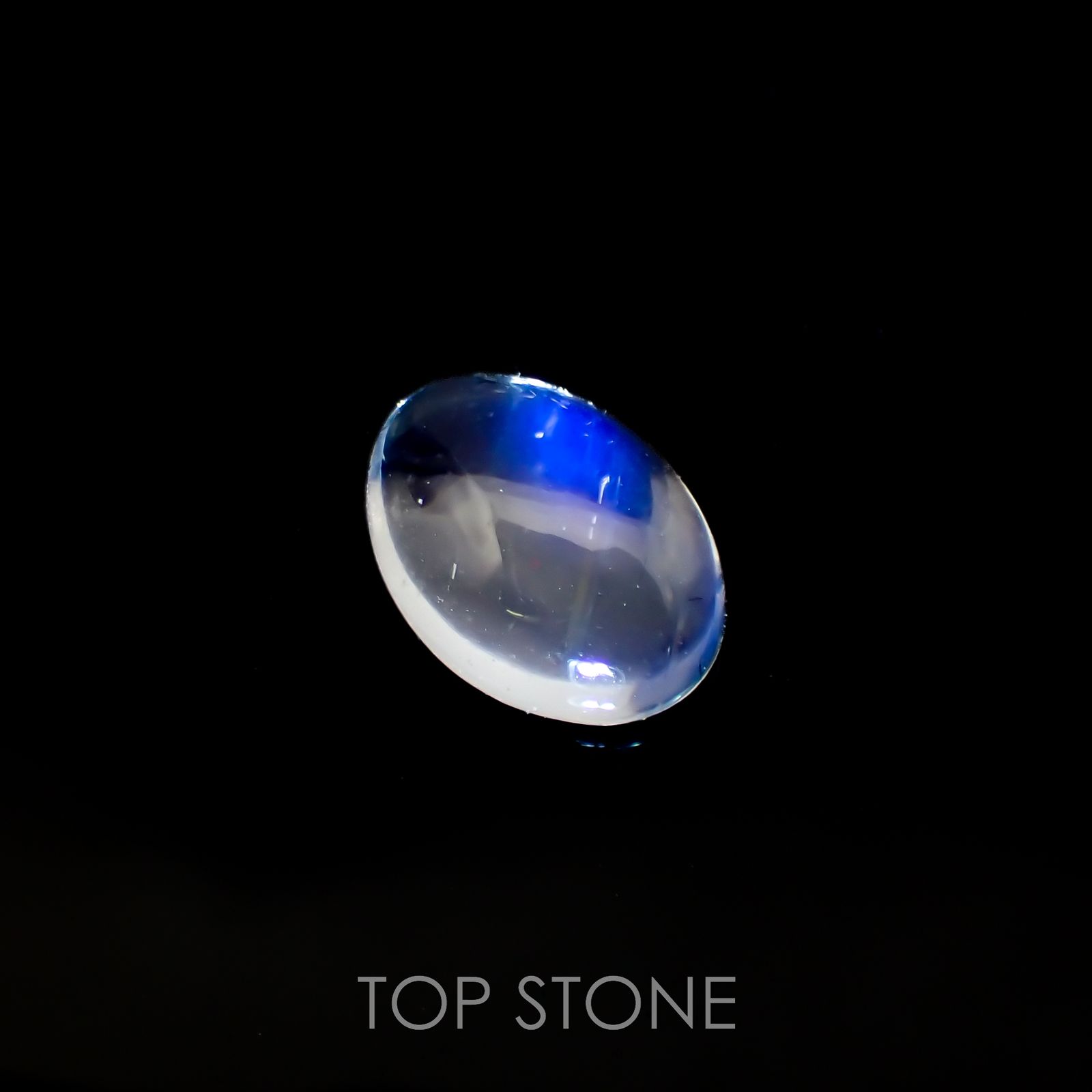 ブルームーンストーン(宝石名ペリステライト)インド産 1.05ct 識別済[220616348]8x6mm前後