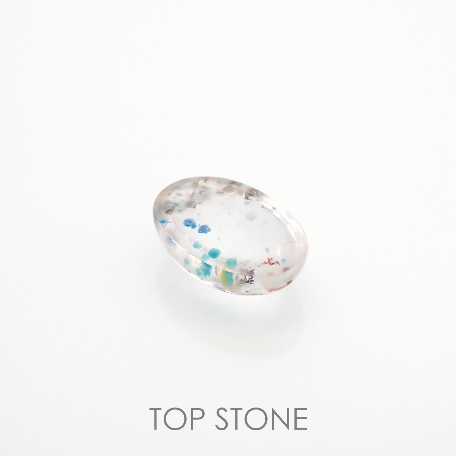 パライバクォーツ ブラジル産 1.95ct[220115032]10.3x6.9mm前後